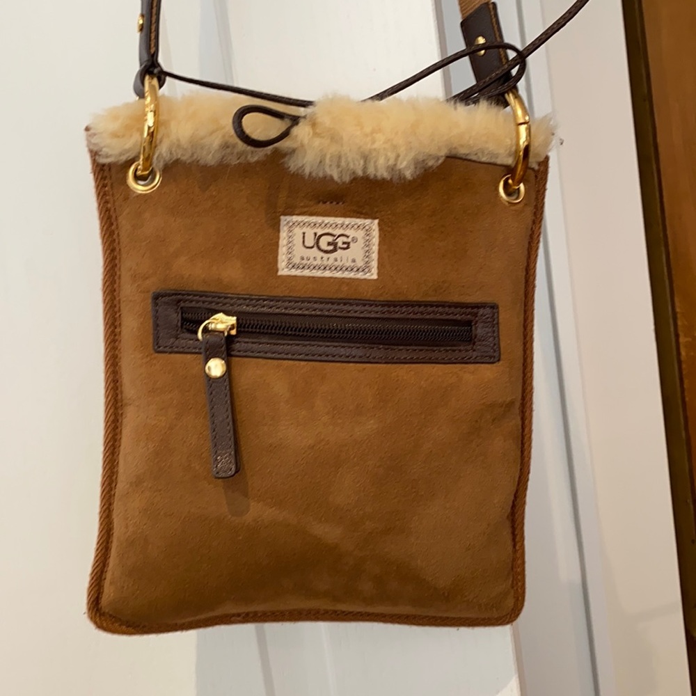 genuine UGGs suede cross body. Excellent condition